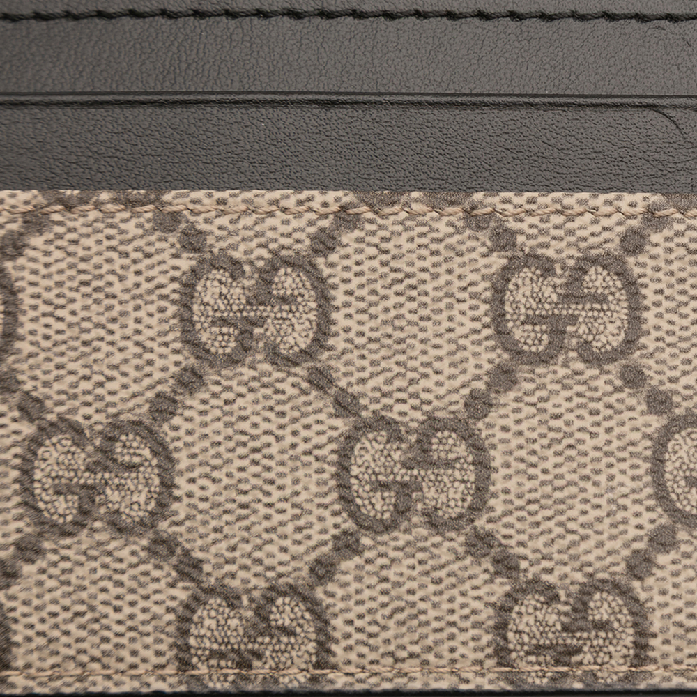 Pre-Loved Gucci GG Supreme Card Holder - Picture 7 of 9